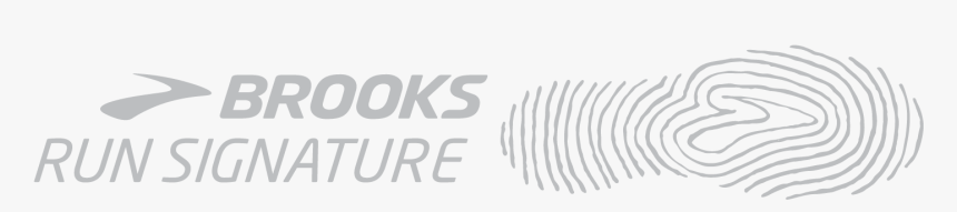 Run Signature Logo - Brooks Running Logo White, HD Png Download, Free Download