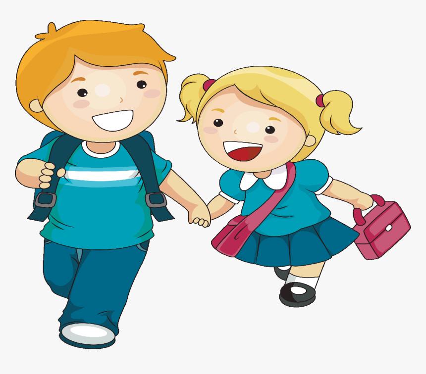 School Children Transparent Png - Students Clip Art Png, Png Download, Free Download