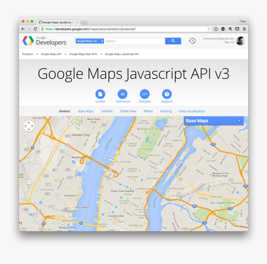 The Google Maps Javascript Api - Atlas, HD Png Download, Free Download