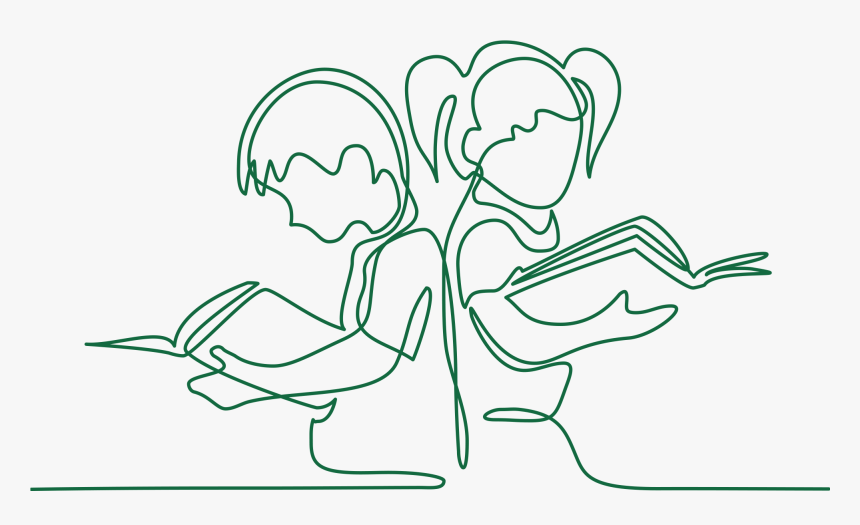 Sibling Support - Kids Reading Books Back School, HD Png Download, Free Download