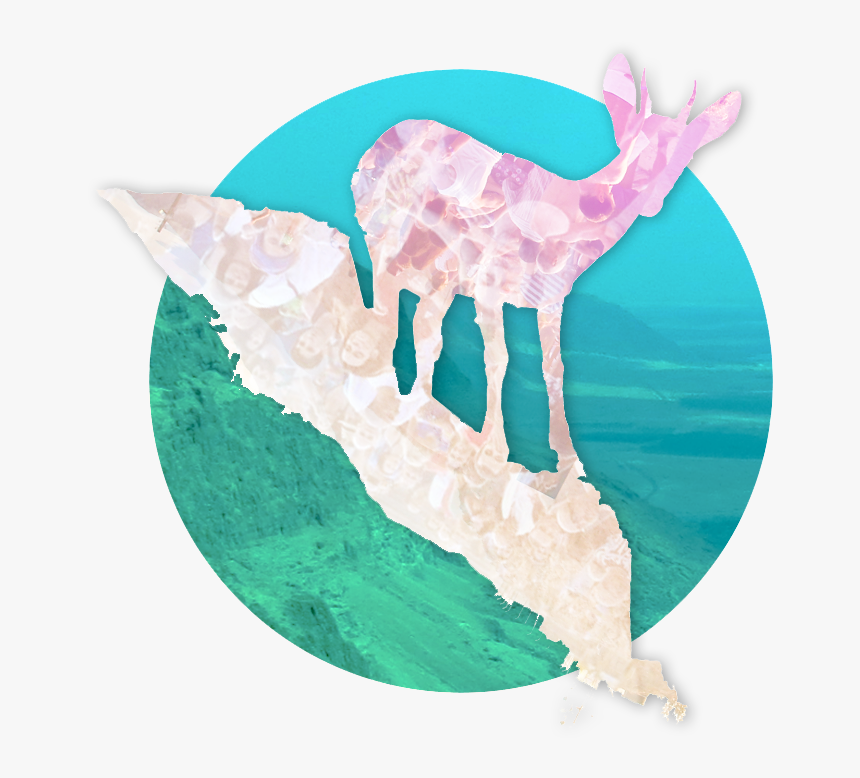 Hipster-deer3 - Reindeer, HD Png Download, Free Download