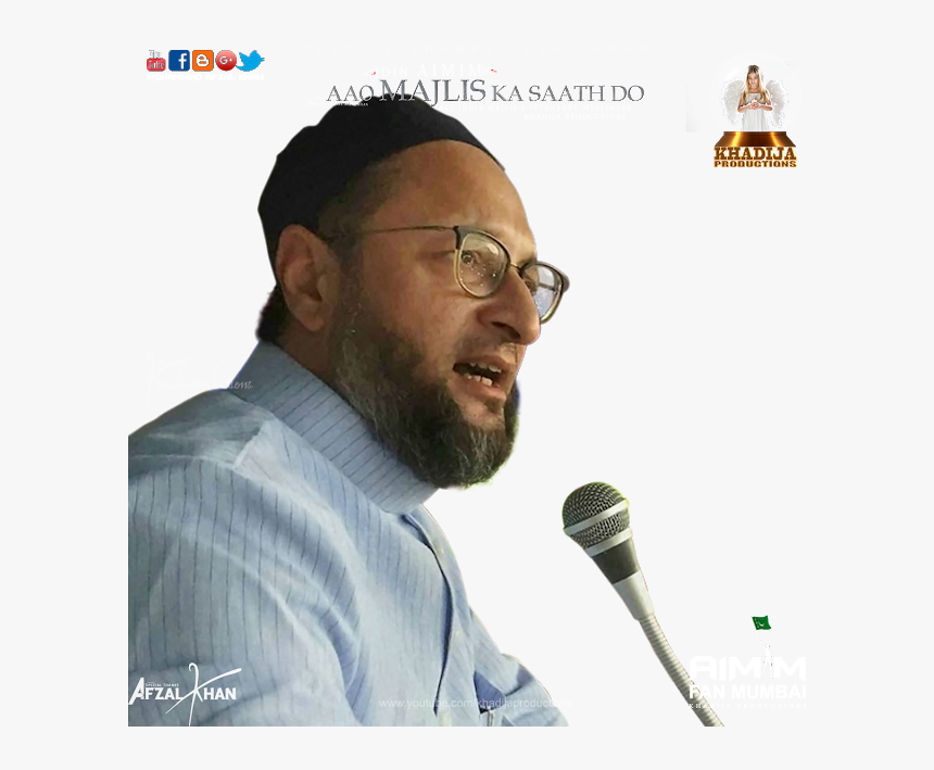 Asad Owaisi, HD Png Download, Free Download