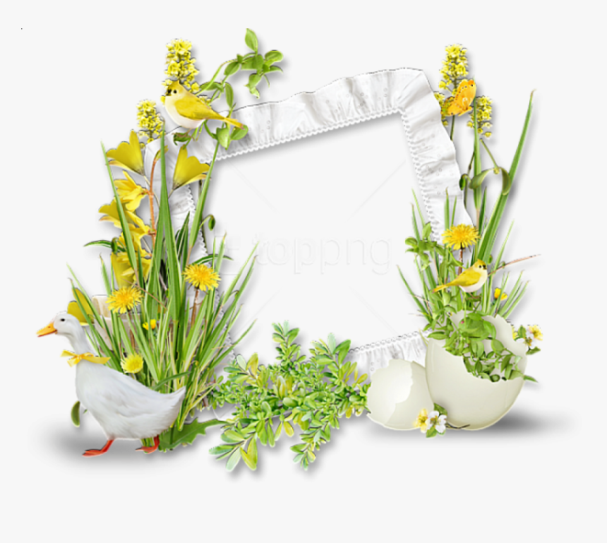 Free Png Easter Frame Background Best Stock Photos - Transparent Photo Frames Easter, Png Download, Free Download