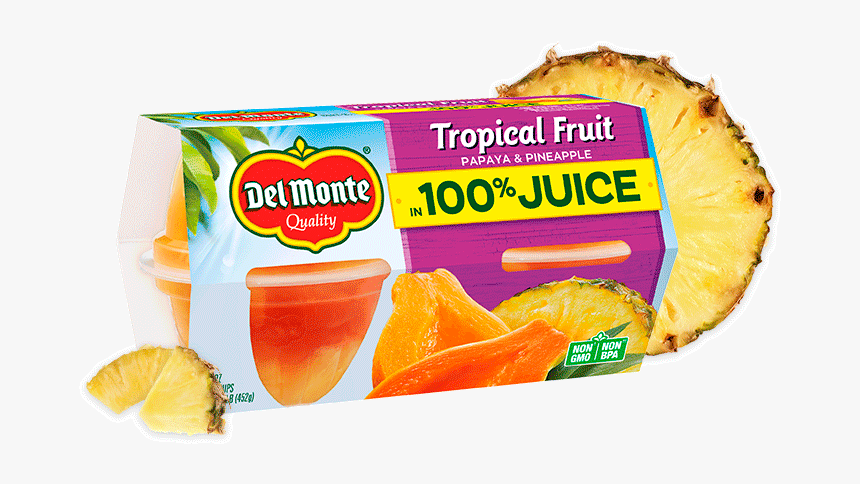 Tropical Fruit, Fruit Cup® Snacks - Mango And Pineapple Fruit Cup, HD Png Download, Free Download