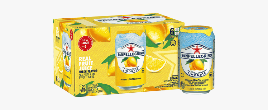 San Pellegrino 6 Cans, HD Png Download, Free Download