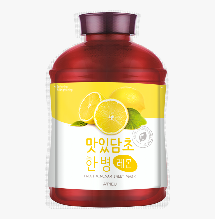 Apieu Fruit Vinegar Sheet Mask Lemon 20g, HD Png Download, Free Download