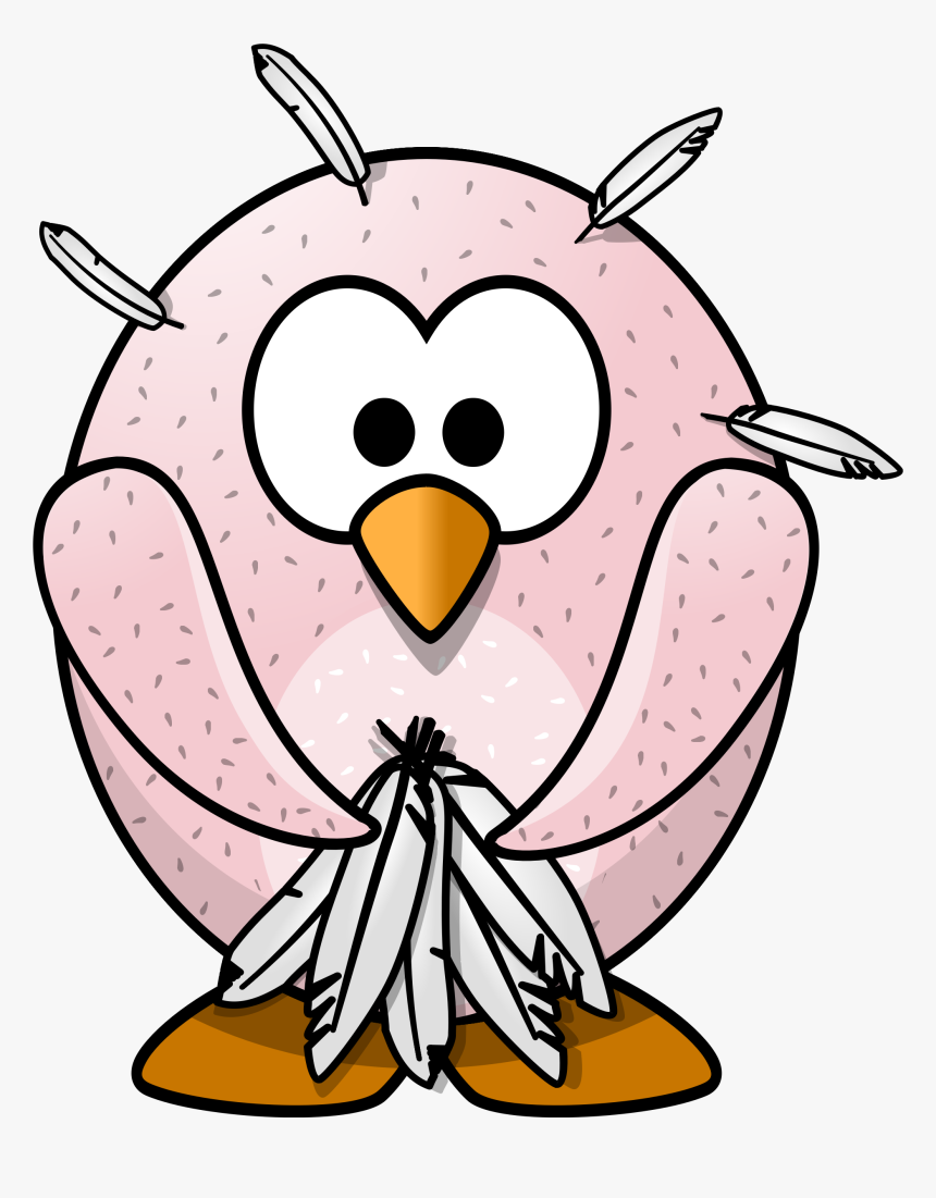 Cartoon Bird Without Feathers - Bird Without Feathers Cartoon, HD Png Download, Free Download