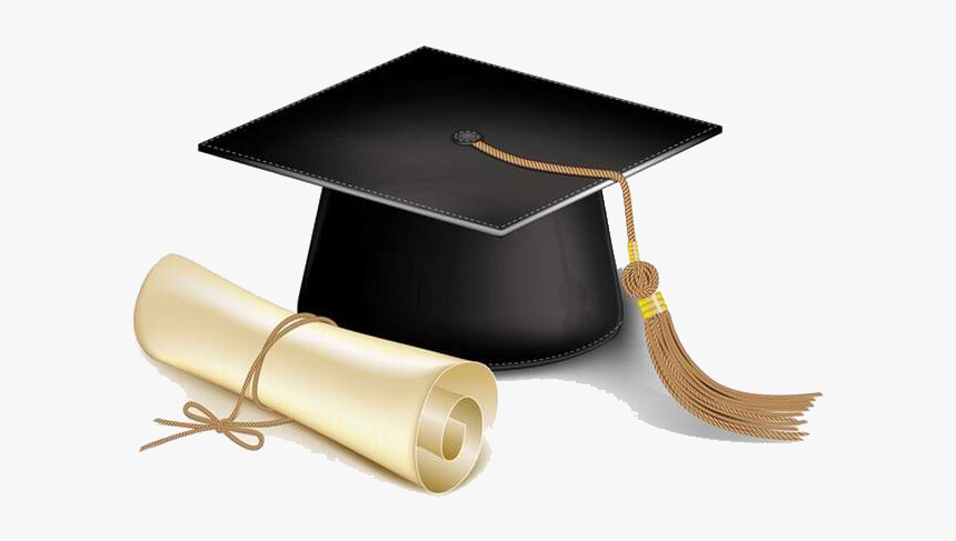 Graduation Scroll Png - Birretes Png Sin Fondo, Transparent Png, Free Download