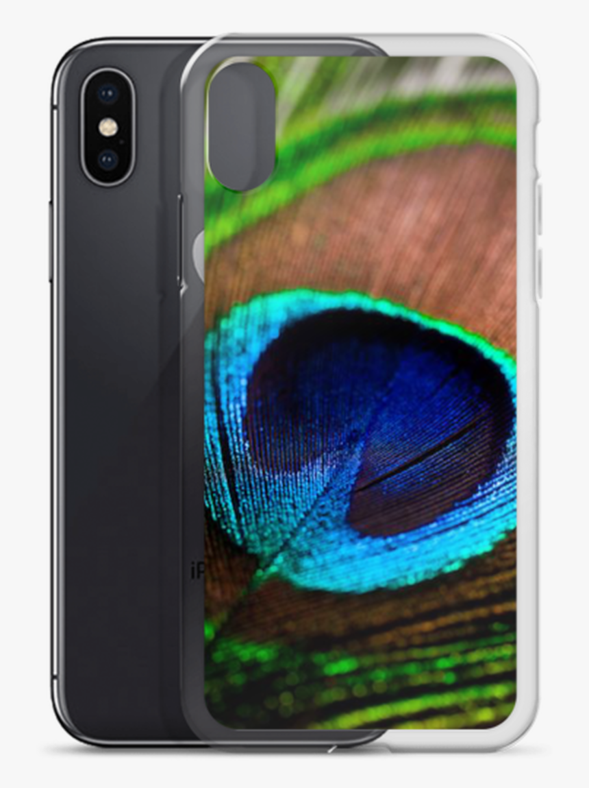 Peacock Feather Iphone Case - Mobile Phone, HD Png Download, Free Download