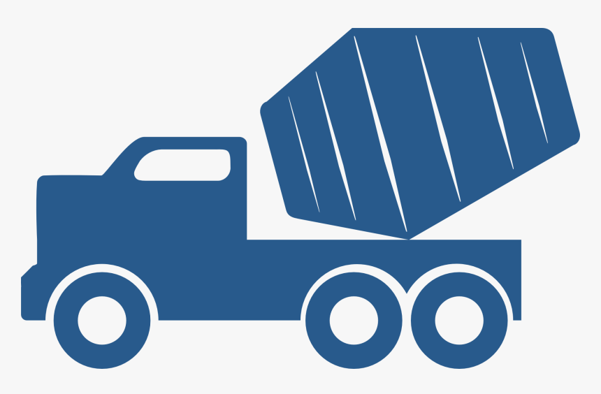 Transparent Truck Png Clipart - Blue Dump Truck Clipart, Png Download, Free Download