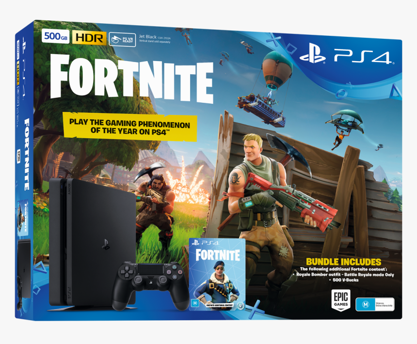 Playstation 4 Con Fortnite, HD Png Download, Free Download