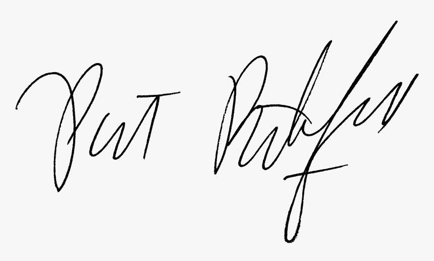 Pat Rothfuss Signature - Firma De Patrick Rothfuss, HD Png Download, Free Download