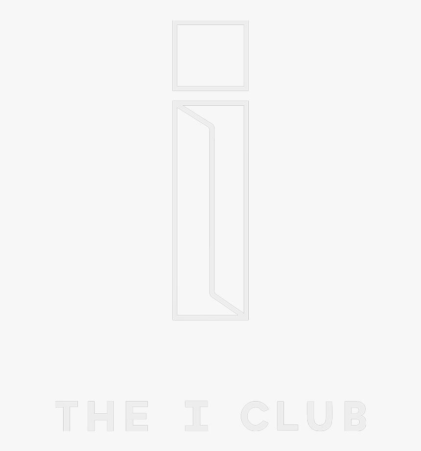 The I Club Logo - Line Art, HD Png Download, Free Download