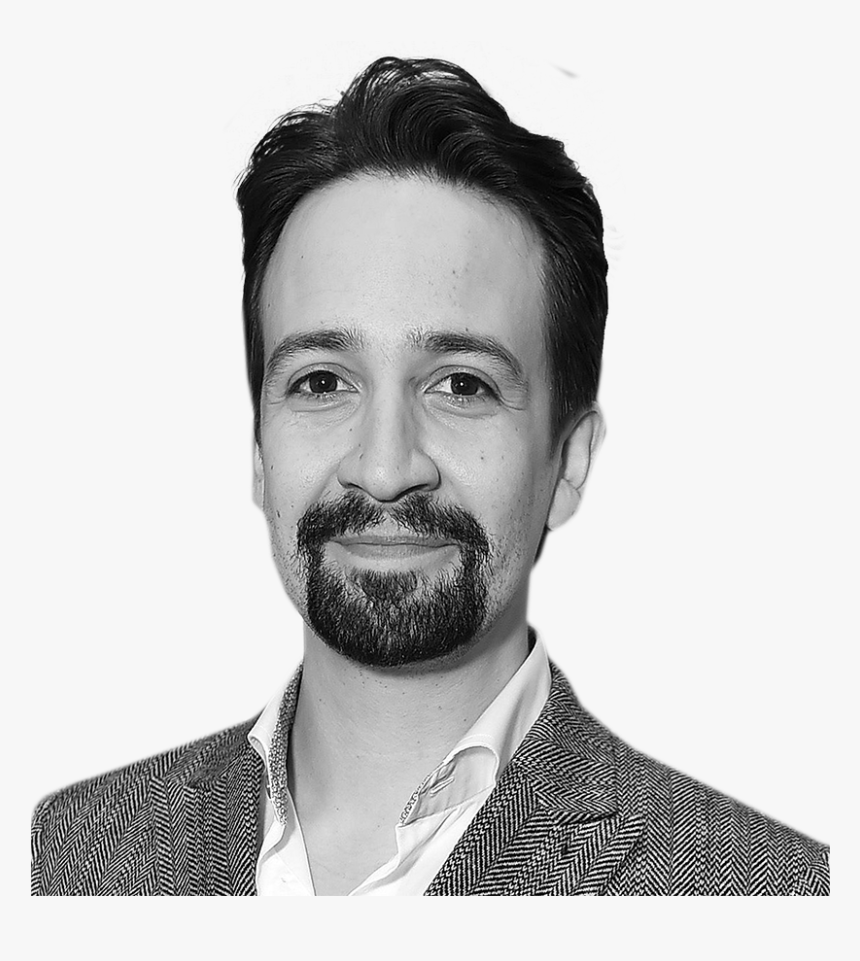 Lin Manuel Miranda Black And White, HD Png Download, Free Download