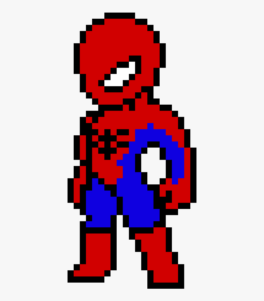 Spiderman Pixel , Png Download - Pixel Art Super Heros, Transparent Png, Free Download