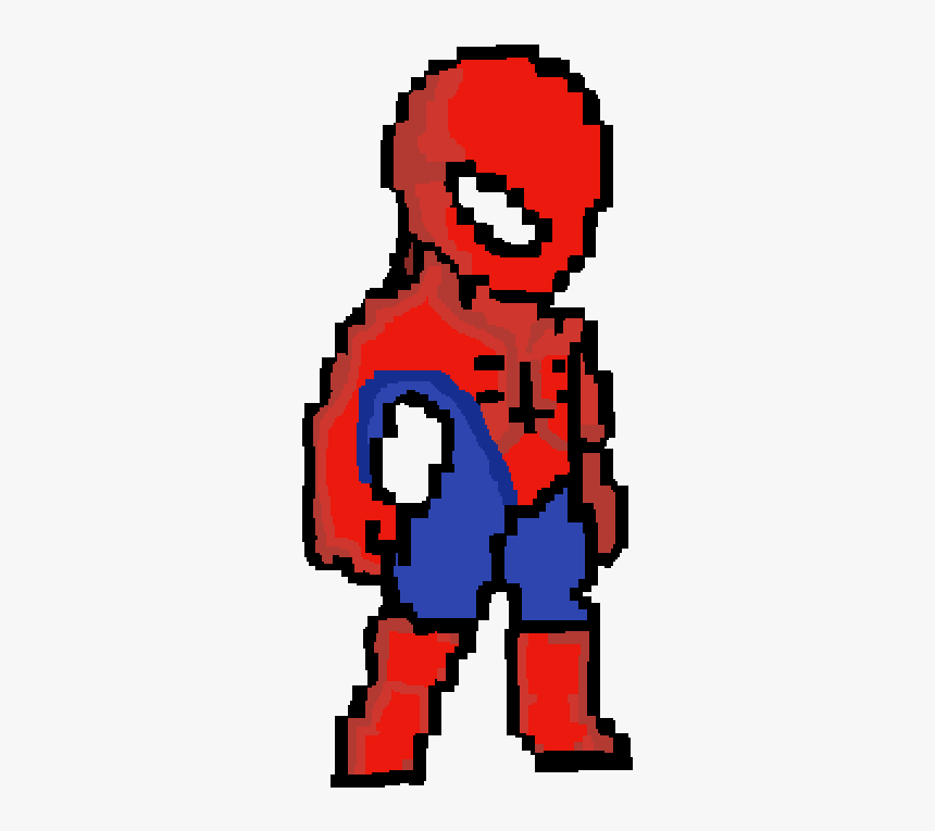 Spiderman Pixel Art Png, Transparent Png, Free Download