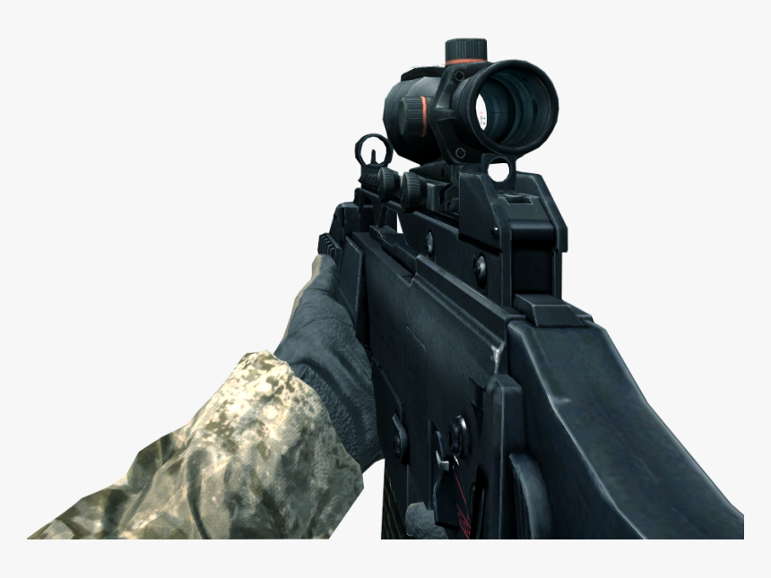 G36c W Red Dot Sight, HD Png Download, Free Download