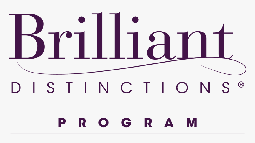Brilliantdistinctions Purple V6 - Brilliant Distinctions Program Logo, HD Png Download, Free Download