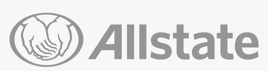 Allstate Logo Bw - White All State Logo, HD Png Download, Free Download