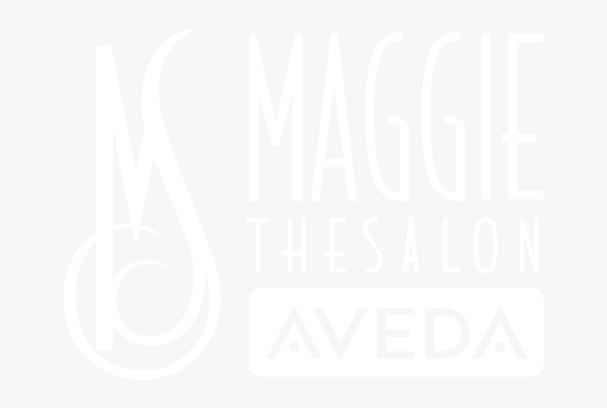 Maggie The Salon Aveda Logo Header - Calligraphy, HD Png Download, Free Download