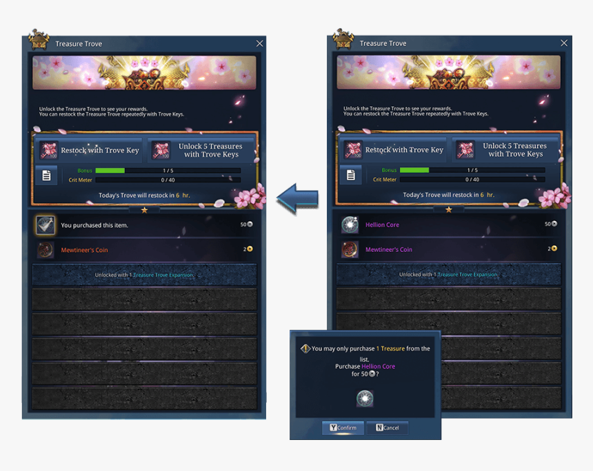 190307 Bs News Mar Trove En 02 - Blade And Soul Treasure Trove, HD Png Download, Free Download