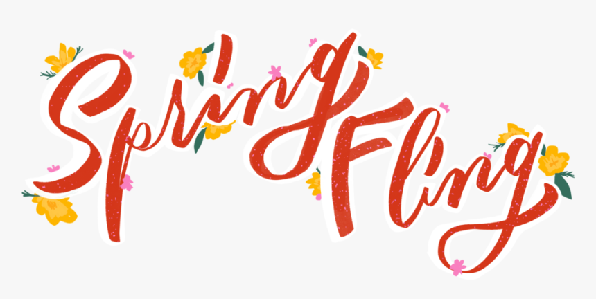 Spring Fling Title - Calligraphy, HD Png Download, Free Download