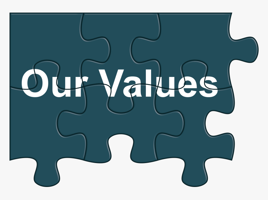 Puzzle Pieces Values - Our Values, HD Png Download, Free Download