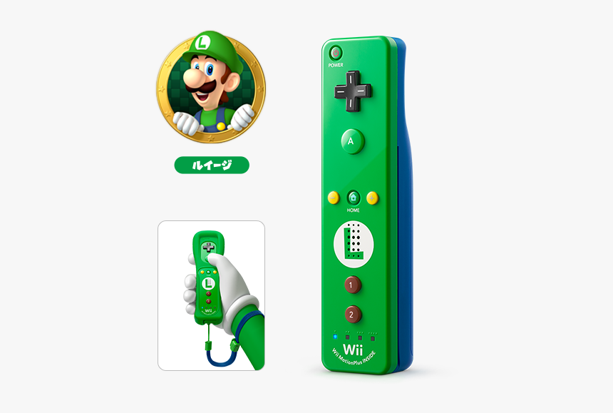 Wii Remote Mario Luigi, HD Png Download, Free Download