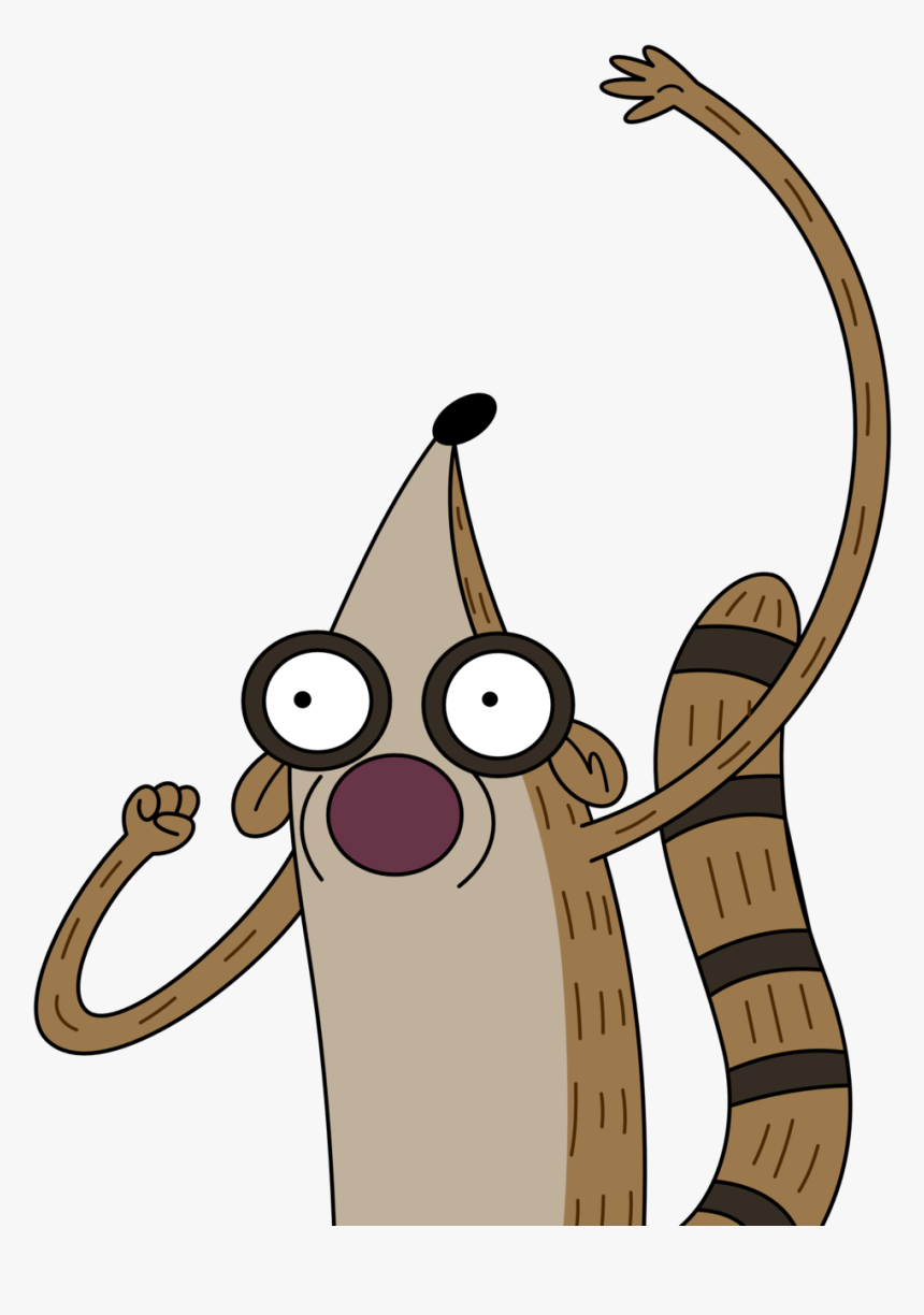 Download Rigby Oooooooooooohhhhhhhhhhhh By Kol98-d7dxe4b - Show Mas Cartoon Network, HD Png Download, Free Download