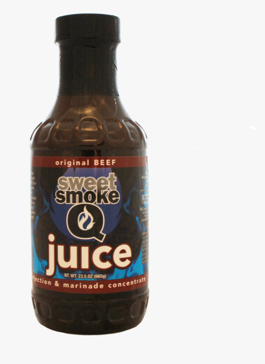 Sweet Smoke Q Juice Original Beef Injection & Marinade - Glass Bottle, HD Png Download, Free Download