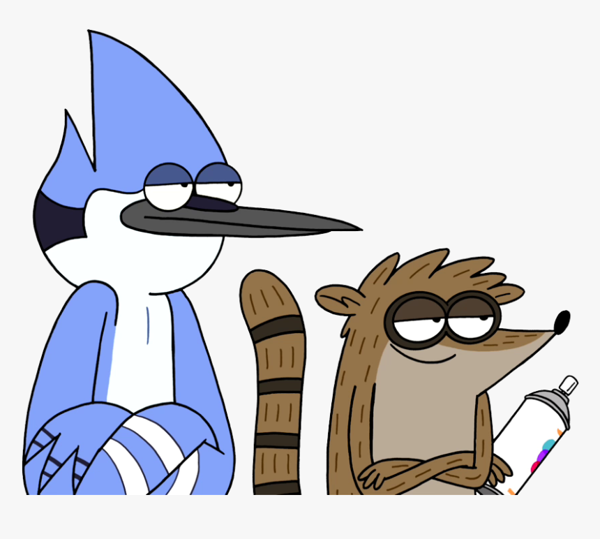 Regular Show Tumblr - Regular Show Mordecai And Rigby, HD Png Download, Free Download