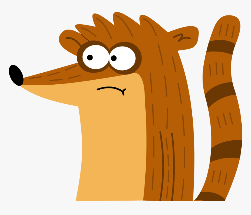 Rigby - Cartoon, HD Png Download, Free Download