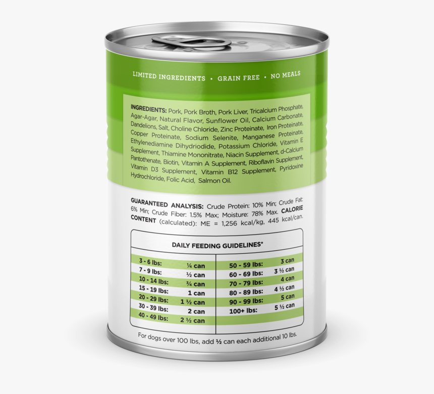 Rawbble Pork Canned Food - Cylinder, HD Png Download, Free Download