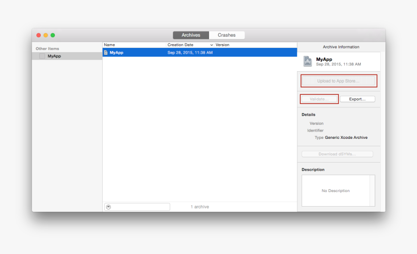 Xcode Archive, HD Png Download, Free Download