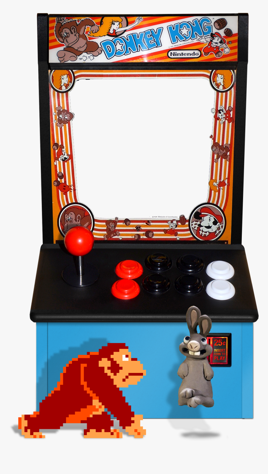 Donkey Kong Arcade Png - Donkey Kong Arcade, Transparent Png, Free Download