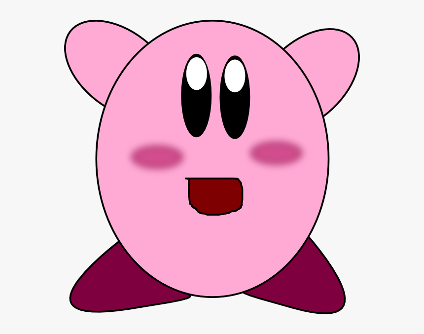 Clip Art At Clker - Kirby Clipart, HD Png Download, Free Download