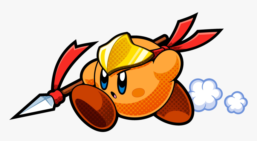 Transparent Spear Clipart - Kirby Battle Royale Artwork, HD Png Download, Free Download