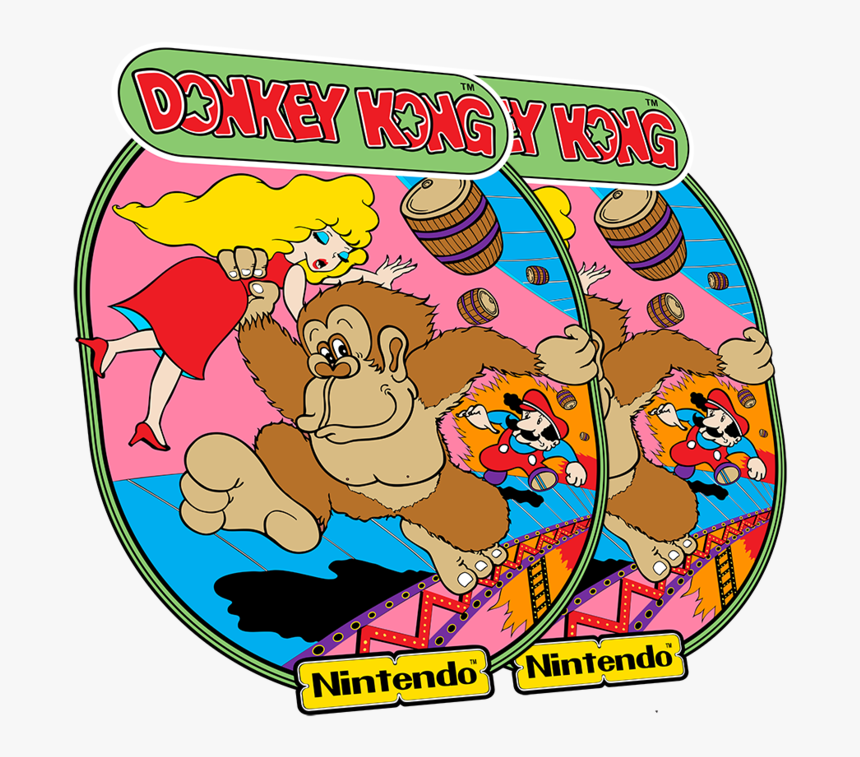 Donkey Kong Arcade Decal, HD Png Download, Free Download