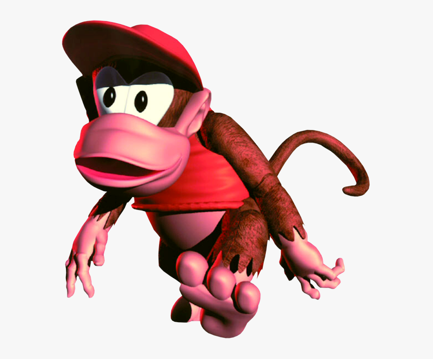 Donkey Kong 64 Png - Diddy Kong Donkey Kong Country, Transparent Png, Free Download