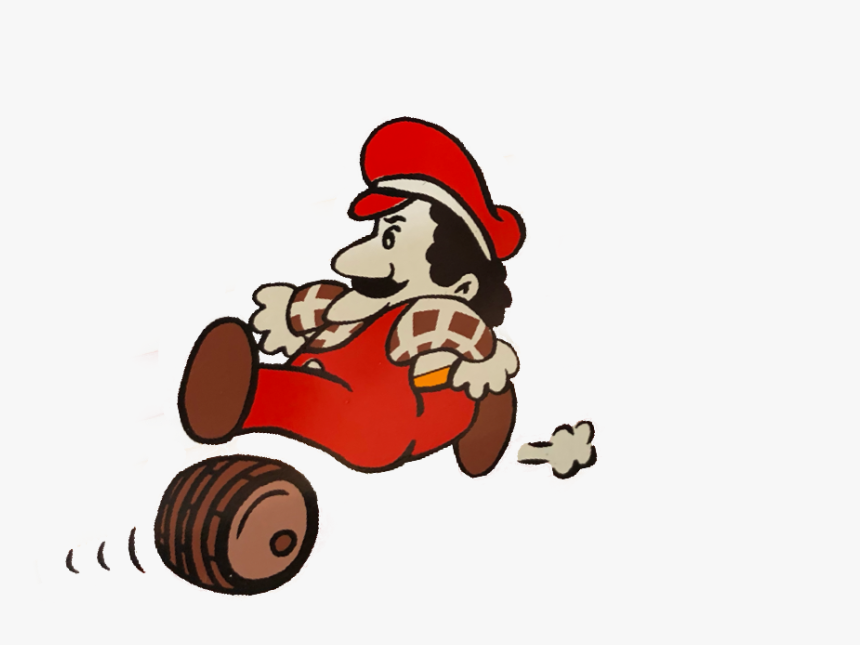 #stickergang #arcade #donkey #kong #oldschool #barrel - Cartoon, HD Png Download, Free Download