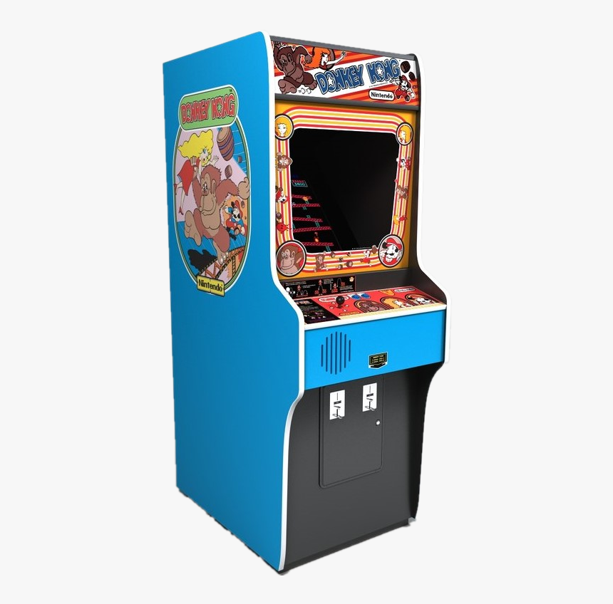 Tabletop/bartop Arcade Machine With 412 Games , Png - Donkey Kong Arcade 1981, Transparent Png, Free Download