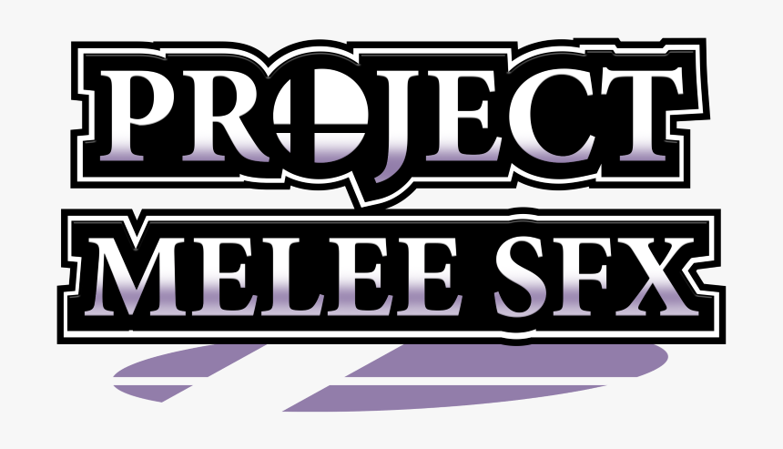 Super Smash Bros Project M Logo Png - Melee Font, Transparent Png, Free Download