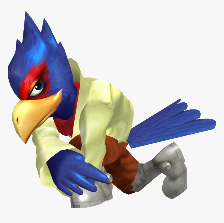 Falco Melee Png - Melee Falco Head Png, Transparent Png, Free Download