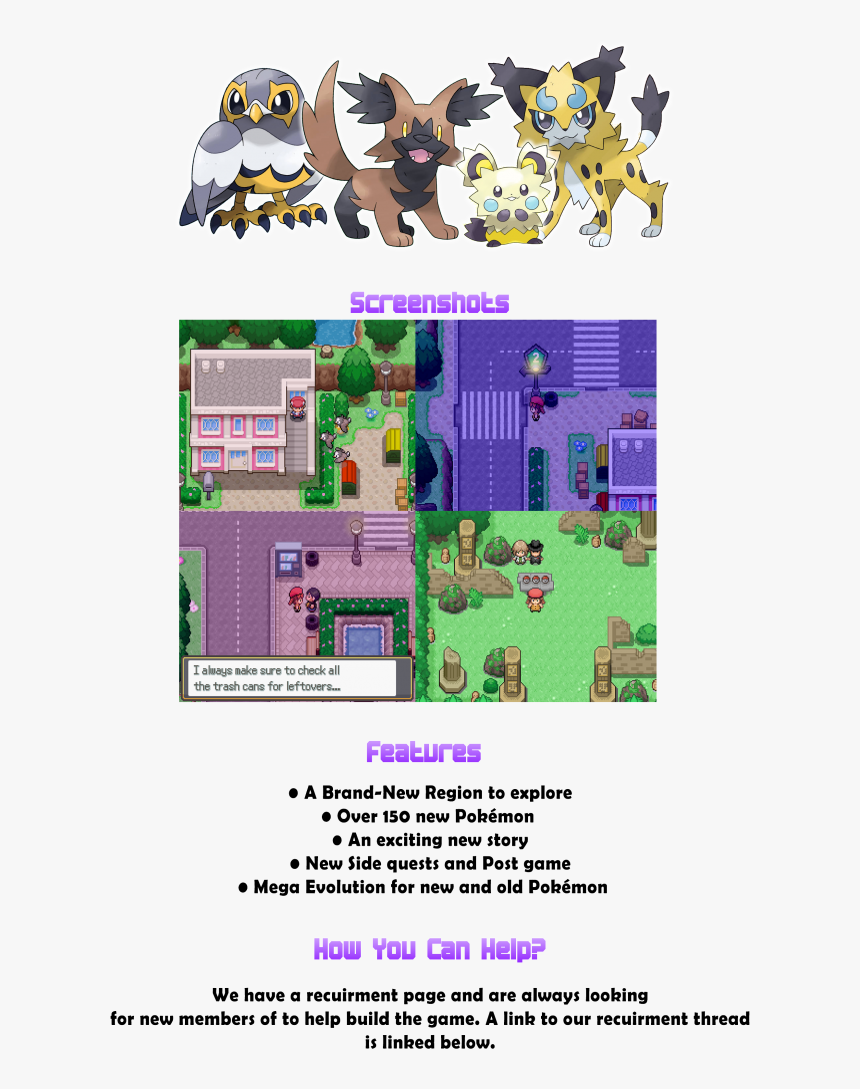 [​img] - Fakemon Mapping, HD Png Download, Free Download