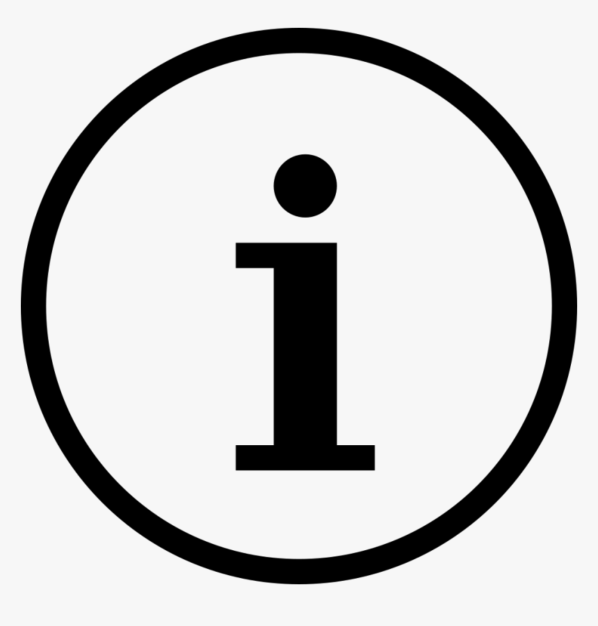 Information Web Circular Button Symbol - Circle, HD Png Download, Free Download