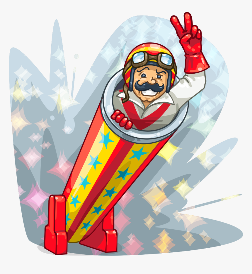 Human Cannonball Clipart Png, Transparent Png, Free Download