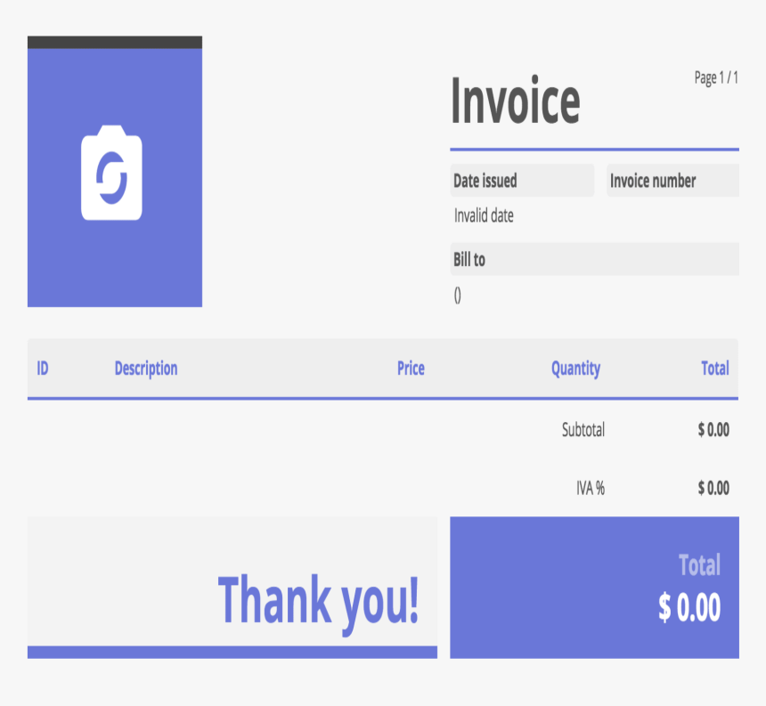 Prexview Invoice - Invoice - Bank Nagari, HD Png Download, Free Download