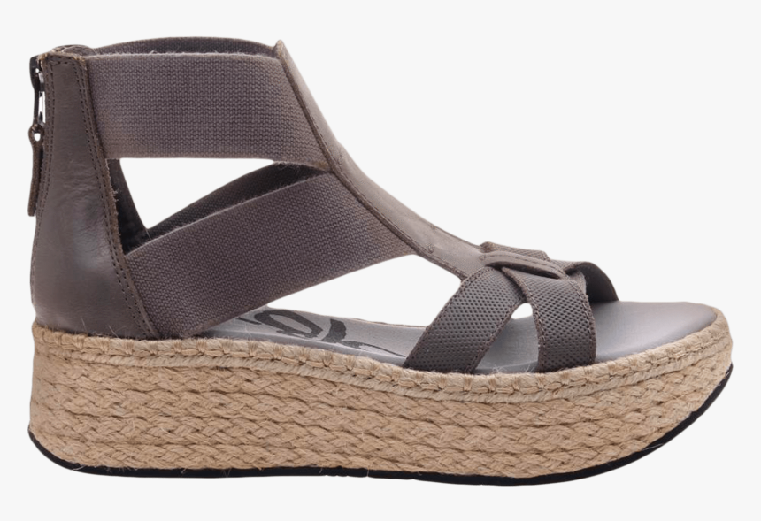Womens Cannonball Wedge Sandal In Zinc Side View"
 - Fisherman Sandal, HD Png Download, Free Download