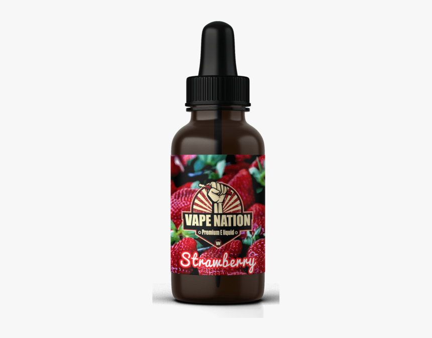 Strawbery Vaping Liquid 30ml Vapenation Eliquid - Kiara Phytoceuticals Argan Oil, HD Png Download, Free Download