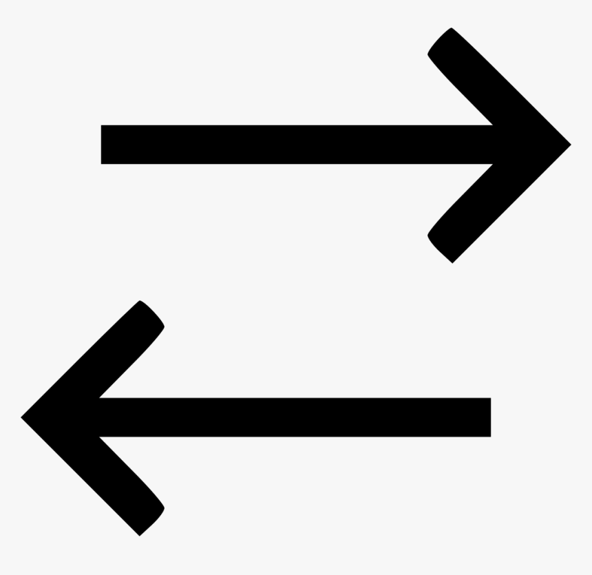 Swap - Arrow Two Way Png, Transparent Png, Free Download